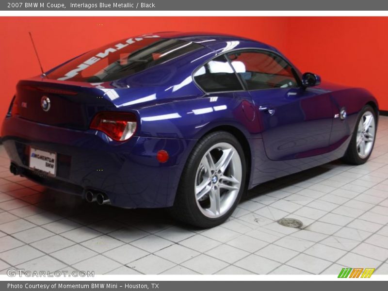 Interlagos Blue Metallic / Black 2007 BMW M Coupe