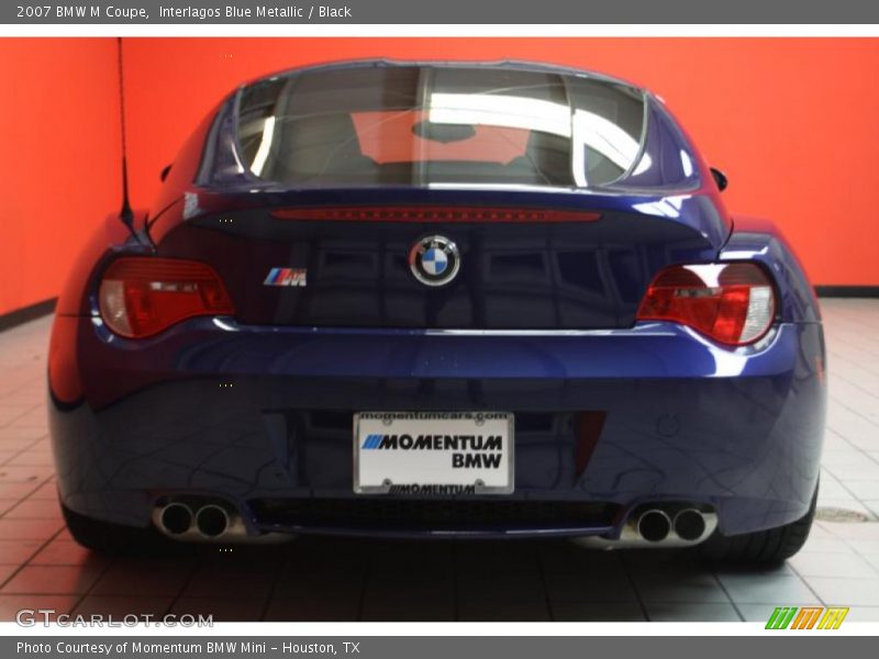 Interlagos Blue Metallic / Black 2007 BMW M Coupe