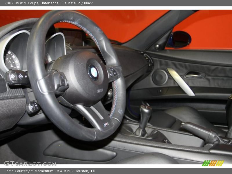 Interlagos Blue Metallic / Black 2007 BMW M Coupe