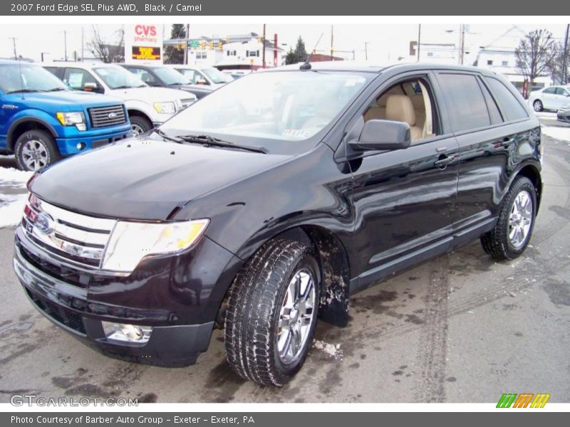 Black / Camel 2007 Ford Edge SEL Plus AWD