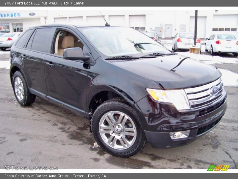 Black / Camel 2007 Ford Edge SEL Plus AWD