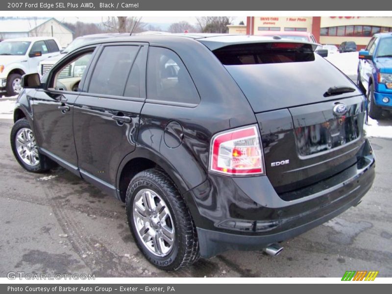 Black / Camel 2007 Ford Edge SEL Plus AWD
