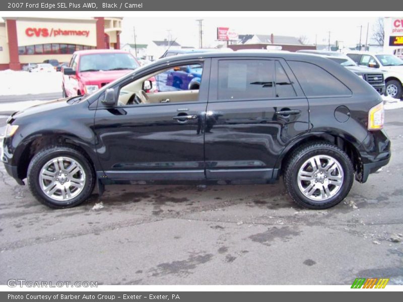 Black / Camel 2007 Ford Edge SEL Plus AWD