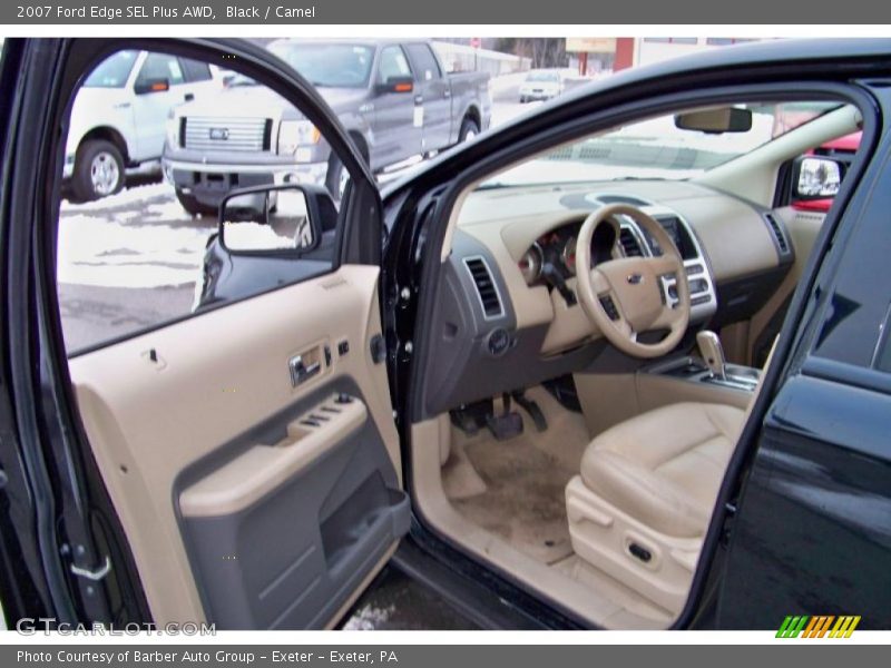 Black / Camel 2007 Ford Edge SEL Plus AWD