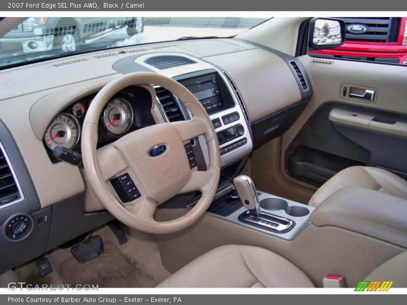 Black / Camel 2007 Ford Edge SEL Plus AWD