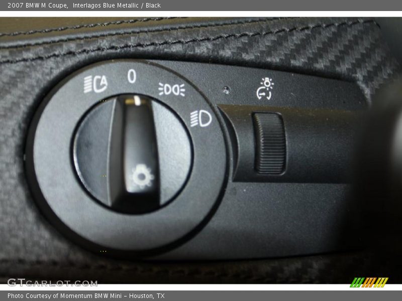Controls of 2007 M Coupe