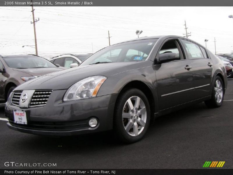 Smoke Metallic / Black 2006 Nissan Maxima 3.5 SL