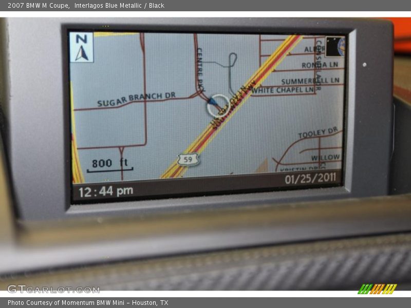 Navigation of 2007 M Coupe