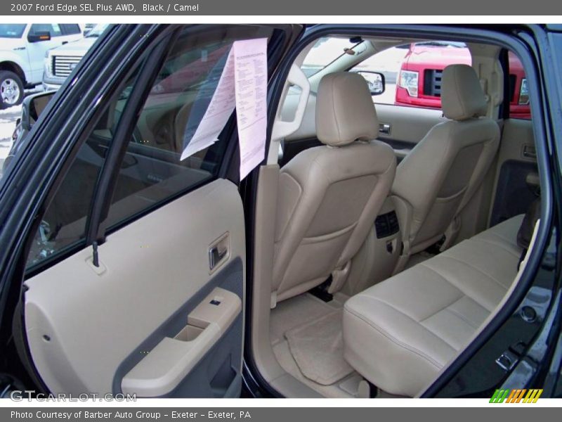 Black / Camel 2007 Ford Edge SEL Plus AWD