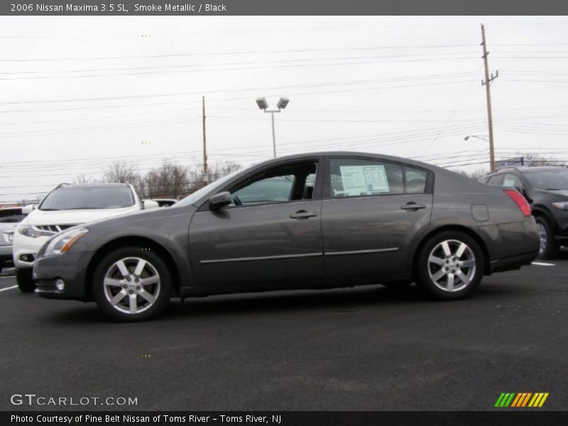 Smoke Metallic / Black 2006 Nissan Maxima 3.5 SL