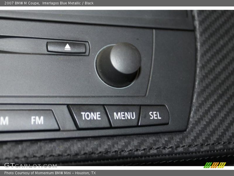Controls of 2007 M Coupe