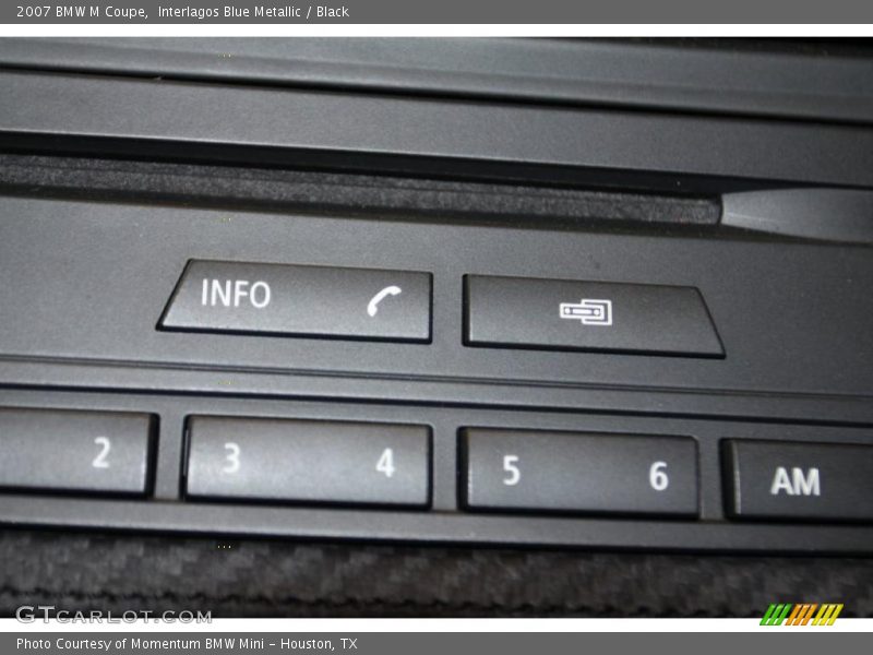 Controls of 2007 M Coupe