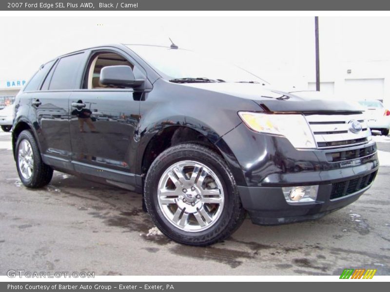 Black / Camel 2007 Ford Edge SEL Plus AWD