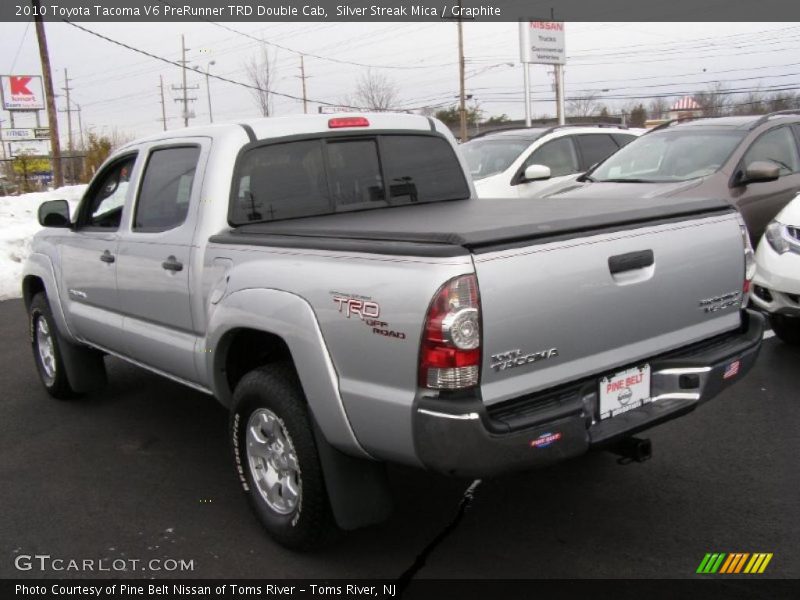 Silver Streak Mica / Graphite 2010 Toyota Tacoma V6 PreRunner TRD Double Cab