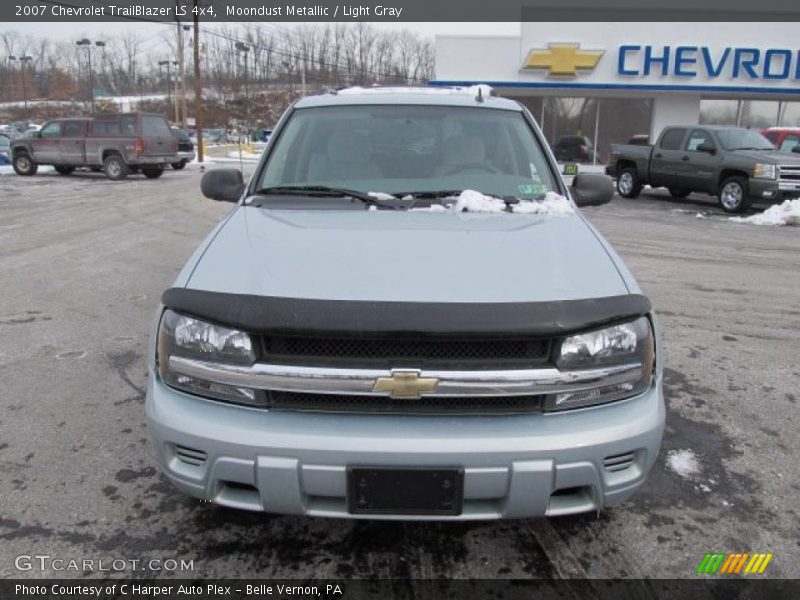 Moondust Metallic / Light Gray 2007 Chevrolet TrailBlazer LS 4x4