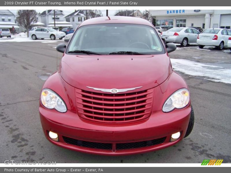 Inferno Red Crystal Pearl / Pastel Slate Gray 2009 Chrysler PT Cruiser Touring