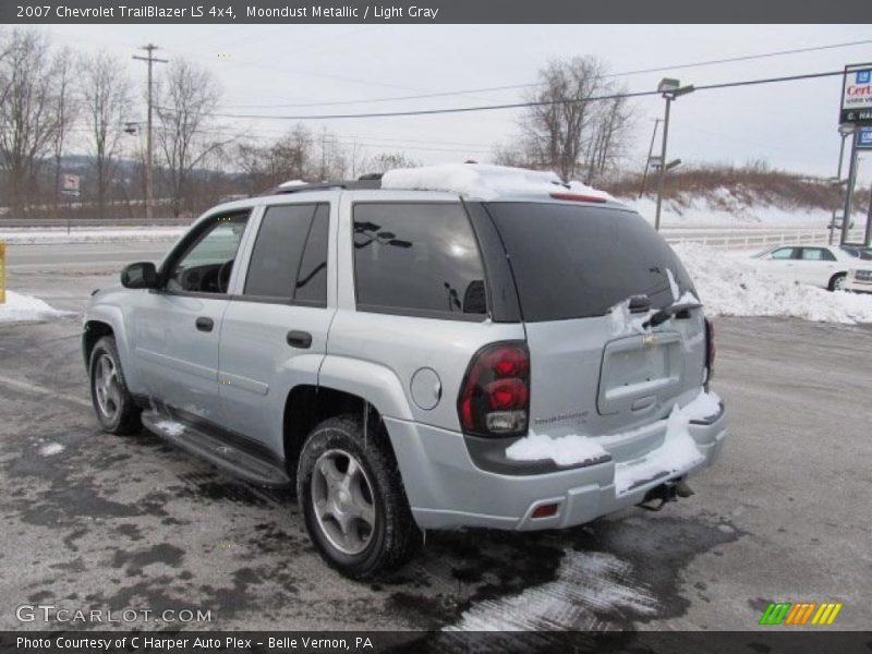 Moondust Metallic / Light Gray 2007 Chevrolet TrailBlazer LS 4x4