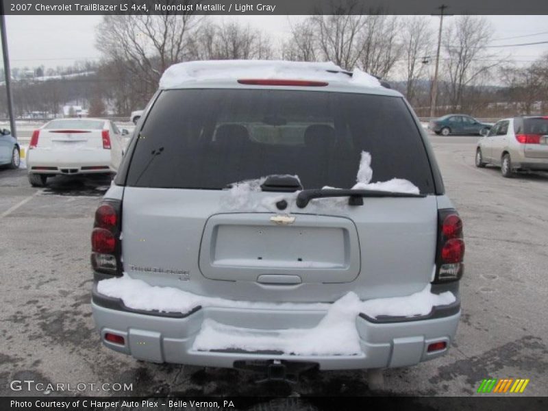 Moondust Metallic / Light Gray 2007 Chevrolet TrailBlazer LS 4x4