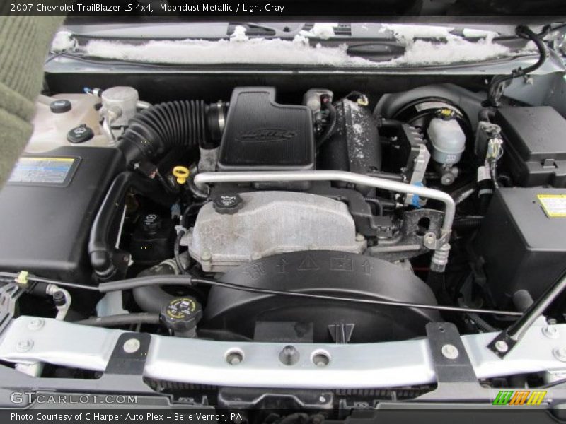 Moondust Metallic / Light Gray 2007 Chevrolet TrailBlazer LS 4x4