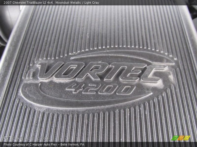 Moondust Metallic / Light Gray 2007 Chevrolet TrailBlazer LS 4x4