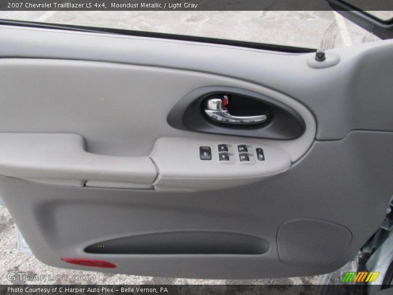 Moondust Metallic / Light Gray 2007 Chevrolet TrailBlazer LS 4x4