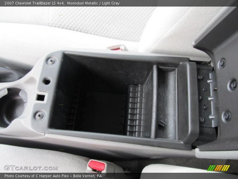 Moondust Metallic / Light Gray 2007 Chevrolet TrailBlazer LS 4x4