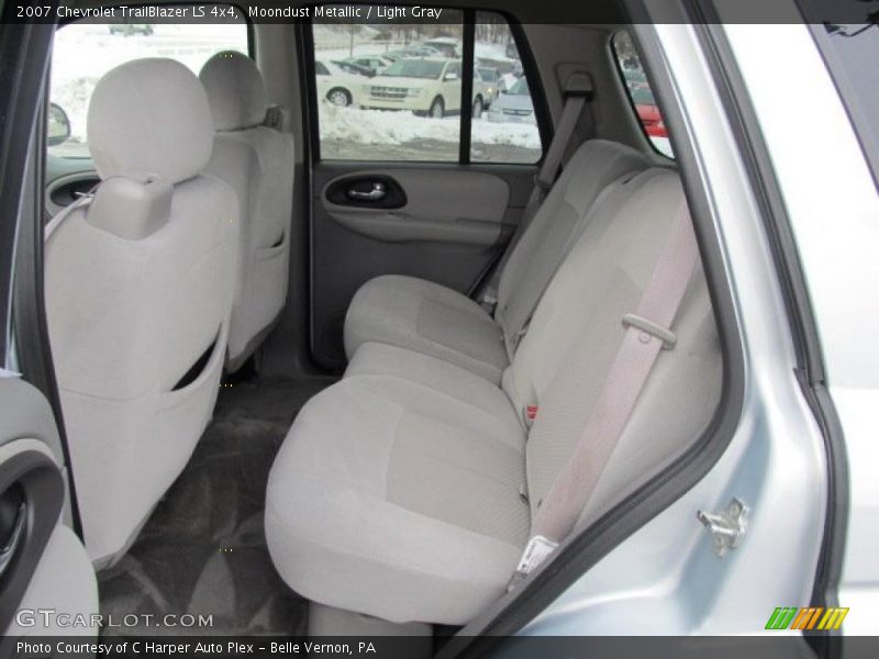 Moondust Metallic / Light Gray 2007 Chevrolet TrailBlazer LS 4x4