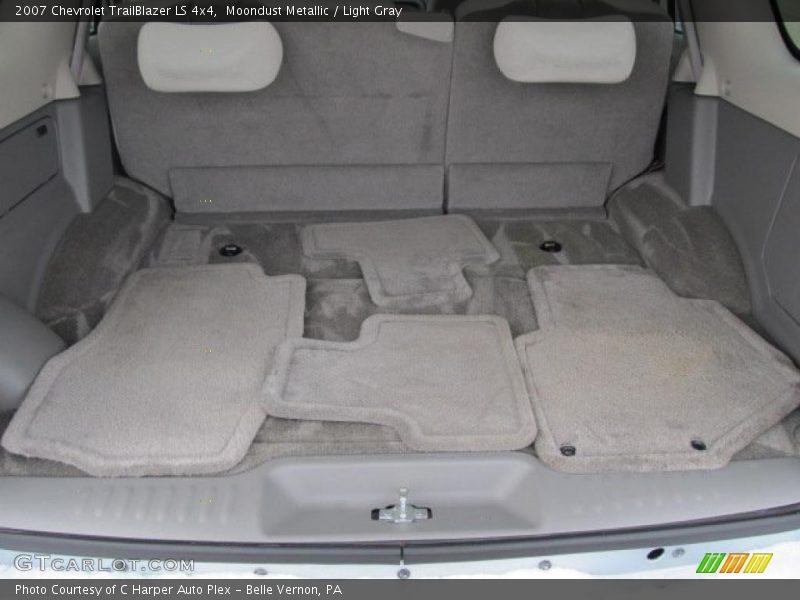 Moondust Metallic / Light Gray 2007 Chevrolet TrailBlazer LS 4x4