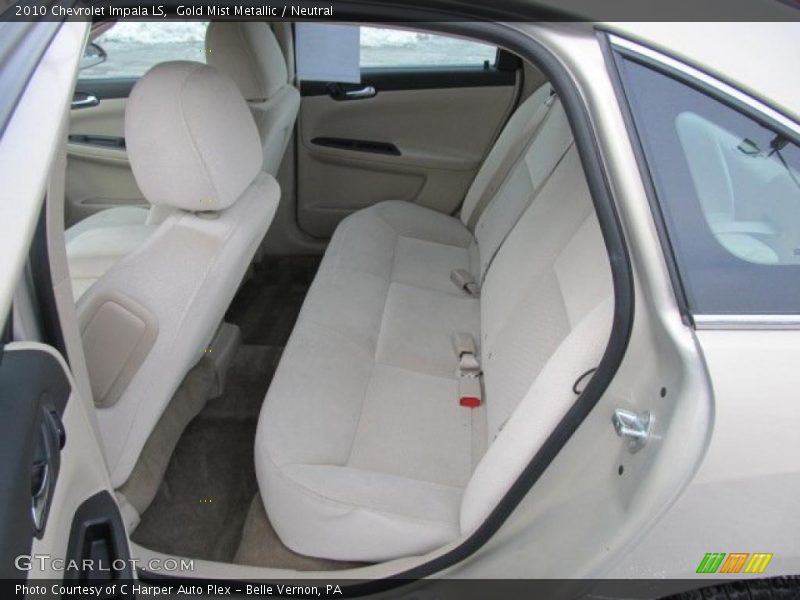 Gold Mist Metallic / Neutral 2010 Chevrolet Impala LS