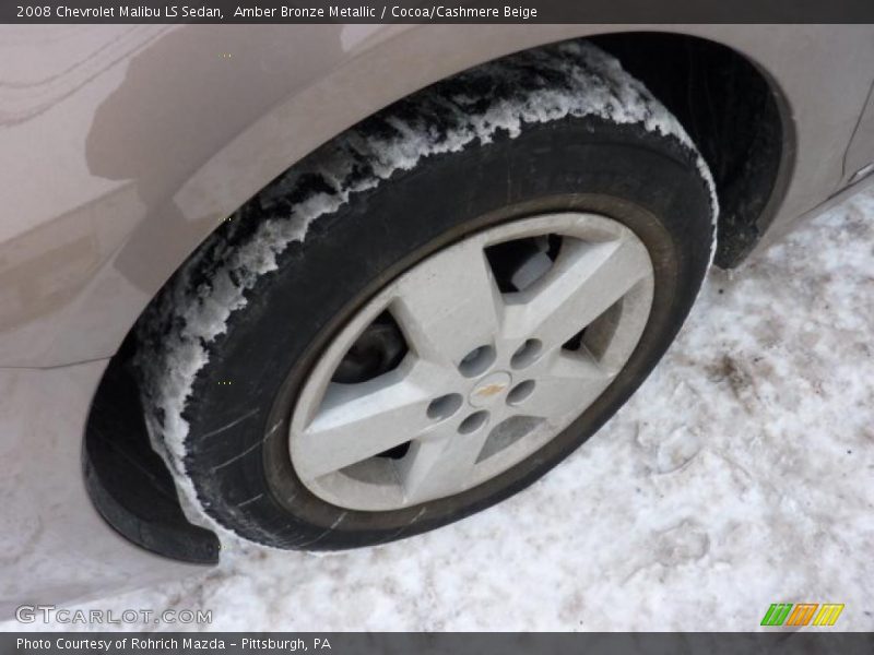 Amber Bronze Metallic / Cocoa/Cashmere Beige 2008 Chevrolet Malibu LS Sedan