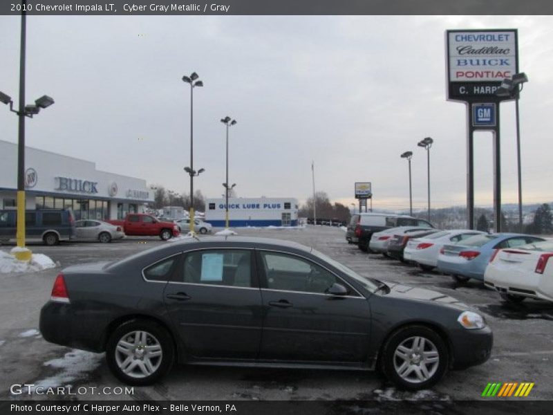 Cyber Gray Metallic / Gray 2010 Chevrolet Impala LT
