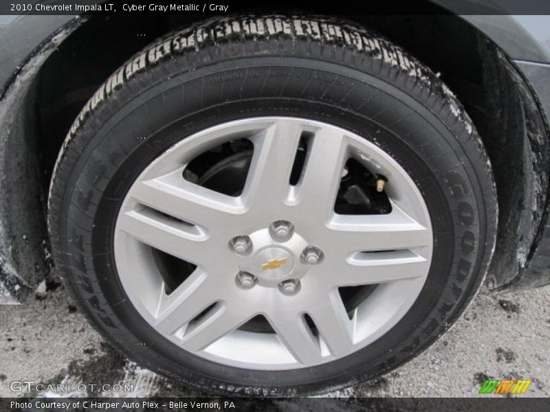 Cyber Gray Metallic / Gray 2010 Chevrolet Impala LT