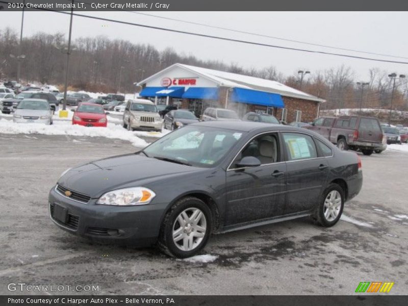 Cyber Gray Metallic / Gray 2010 Chevrolet Impala LT