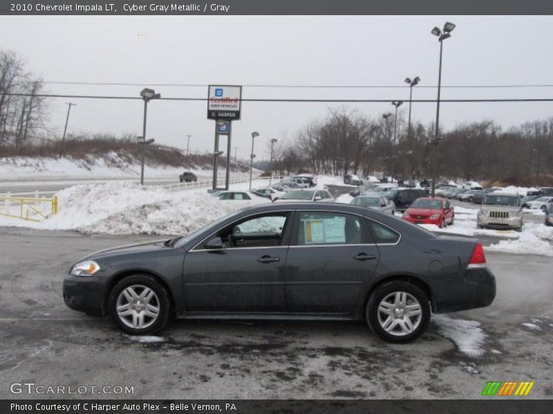 Cyber Gray Metallic / Gray 2010 Chevrolet Impala LT