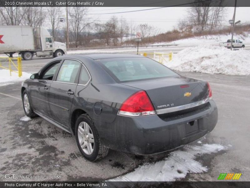 Cyber Gray Metallic / Gray 2010 Chevrolet Impala LT