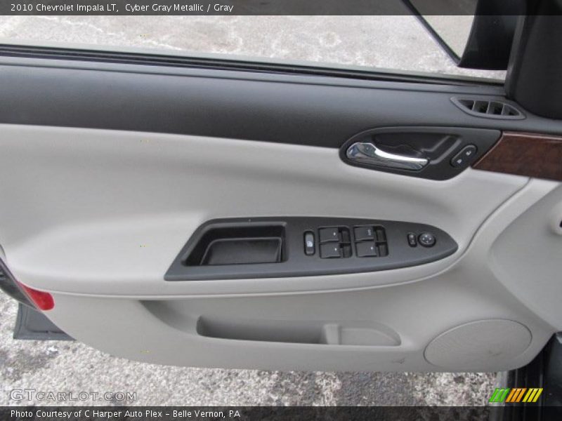 Cyber Gray Metallic / Gray 2010 Chevrolet Impala LT