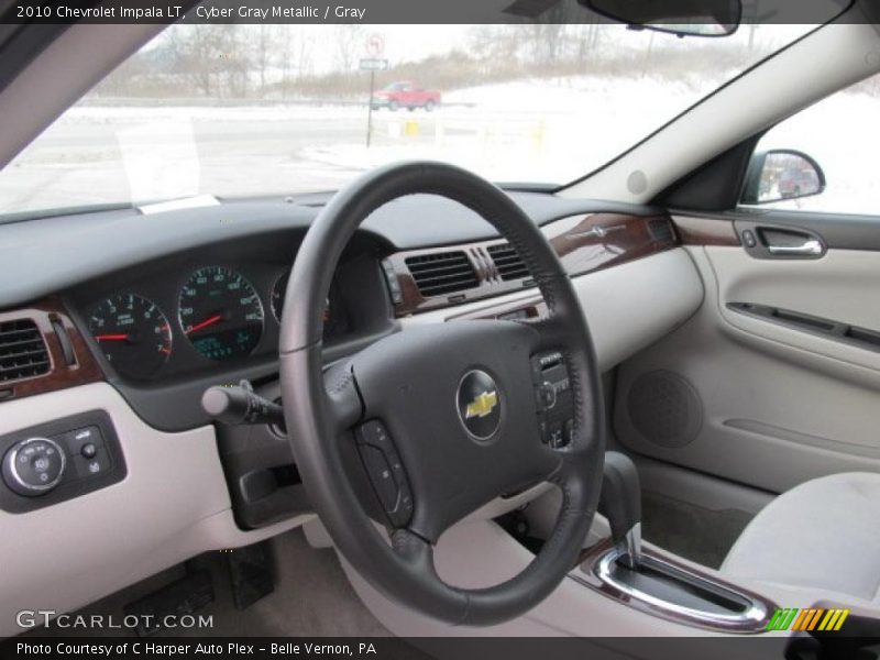 Cyber Gray Metallic / Gray 2010 Chevrolet Impala LT