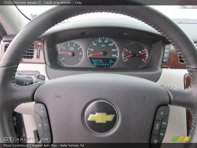 Cyber Gray Metallic / Gray 2010 Chevrolet Impala LT