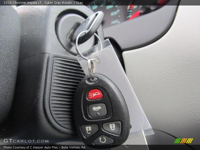 Cyber Gray Metallic / Gray 2010 Chevrolet Impala LT