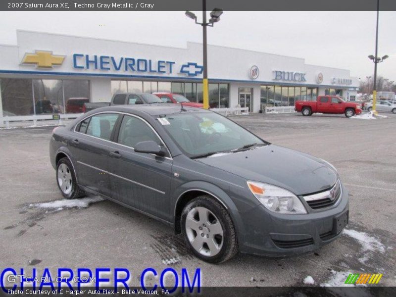 Techno Gray Metallic / Gray 2007 Saturn Aura XE