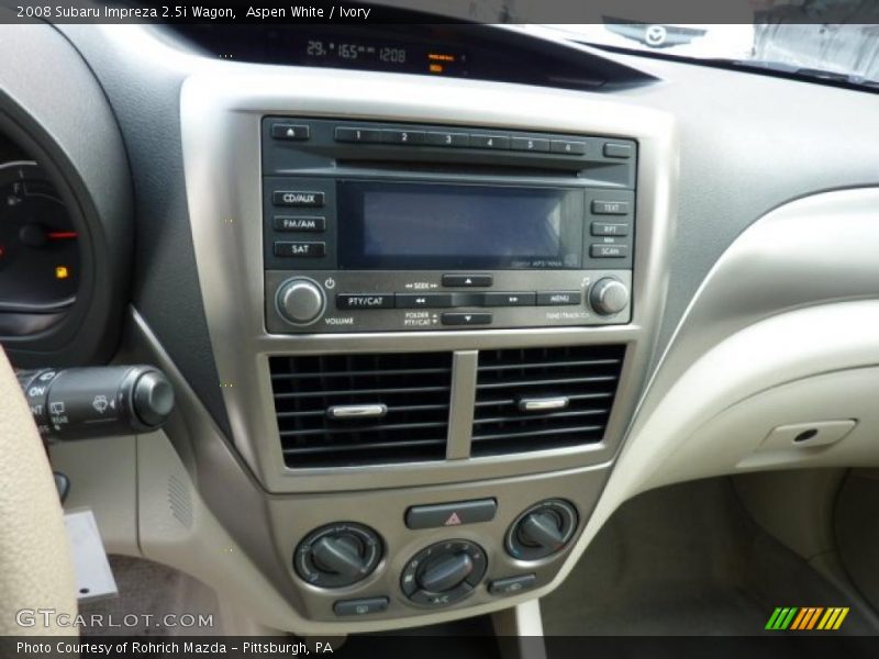 Aspen White / Ivory 2008 Subaru Impreza 2.5i Wagon