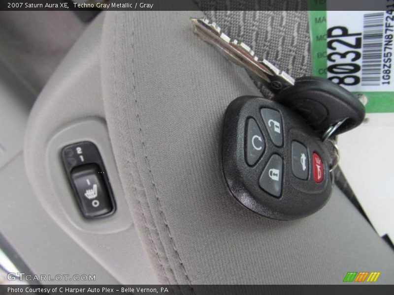 Techno Gray Metallic / Gray 2007 Saturn Aura XE