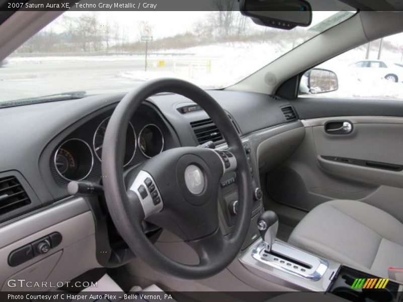 Techno Gray Metallic / Gray 2007 Saturn Aura XE
