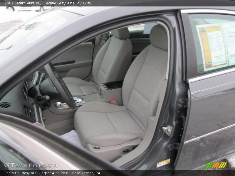 Techno Gray Metallic / Gray 2007 Saturn Aura XE