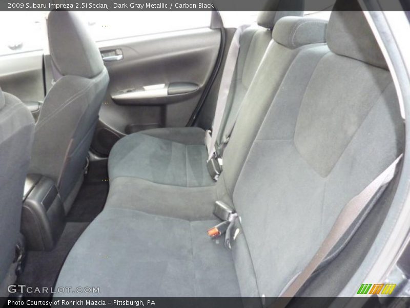 Dark Gray Metallic / Carbon Black 2009 Subaru Impreza 2.5i Sedan