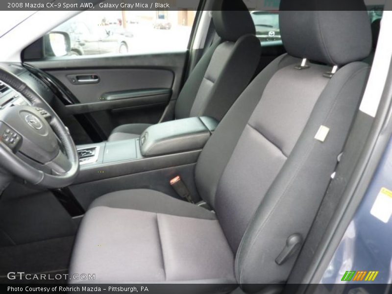 Galaxy Gray Mica / Black 2008 Mazda CX-9 Sport AWD