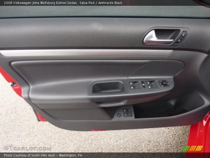 Salsa Red / Anthracite Black 2008 Volkswagen Jetta Wolfsburg Edition Sedan