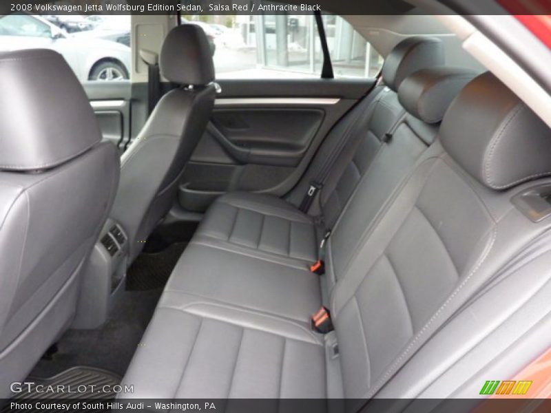 Salsa Red / Anthracite Black 2008 Volkswagen Jetta Wolfsburg Edition Sedan