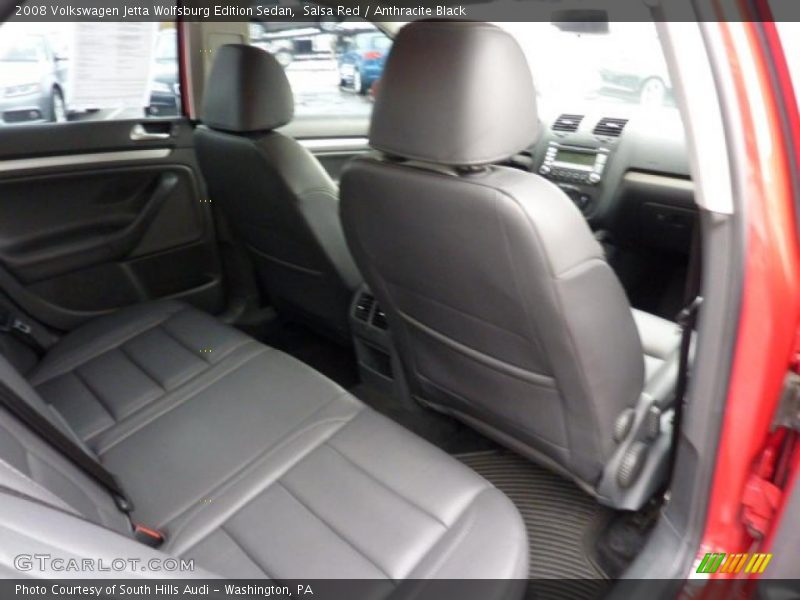 Salsa Red / Anthracite Black 2008 Volkswagen Jetta Wolfsburg Edition Sedan
