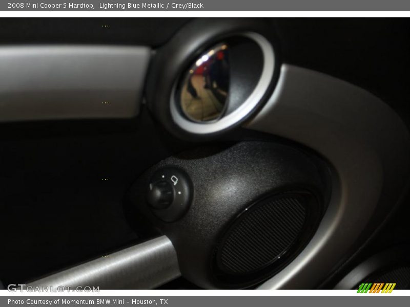 Lightning Blue Metallic / Grey/Black 2008 Mini Cooper S Hardtop